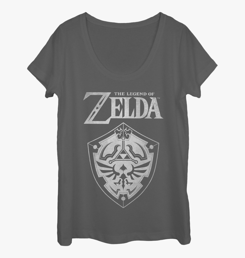 Ladies Legend Of Zelda Scoopneck Shirt - Fifth Sun, HD Png Download, Free Download