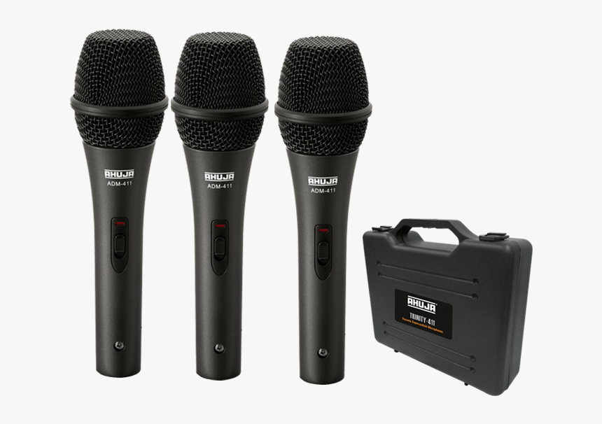 Ahuja Trinity-411 Microphone - Ahuja Mic Price List, HD Png Download, Free Download