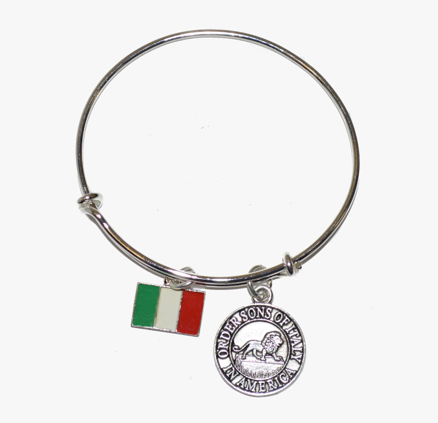 2-charm Bracelet - Italy Bracelet, HD Png Download, Free Download