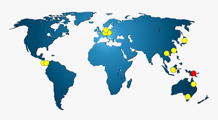 World Map Silhouette Png, Transparent Png, Free Download