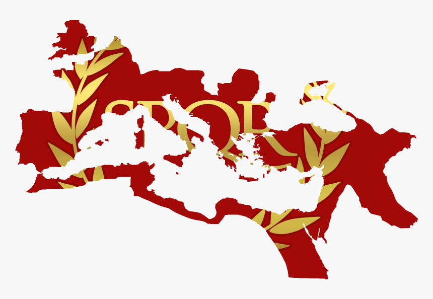 Flag Map Of The Roman Empire - Roman Empire Png, Transparent Png, Free Download