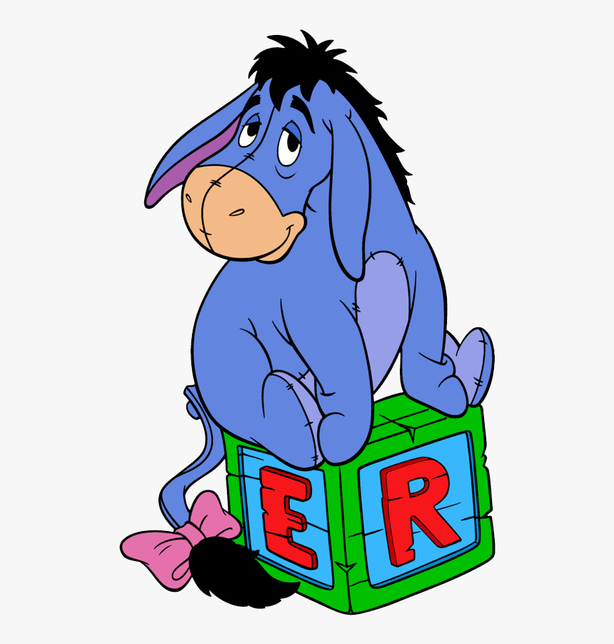 Cartoon Eeyore Clipart - Winnie The Pooh Eeyore Cartoon, HD Png Download, Free Download