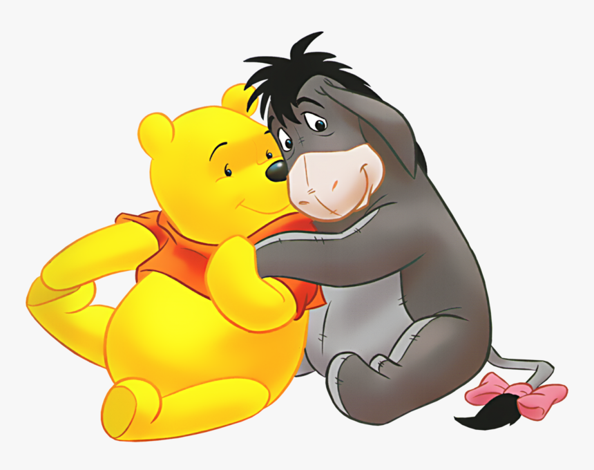 Eeyore And Winniethe Pooh, HD Png Download, Free Download