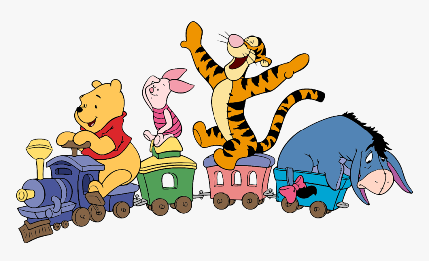 Winnie The Pooh Train, HD Png Download, Free Download