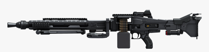 Discover Ideas About Cod - Futuristic Light Machine Gun Concept Art, HD Png Download, Free Download