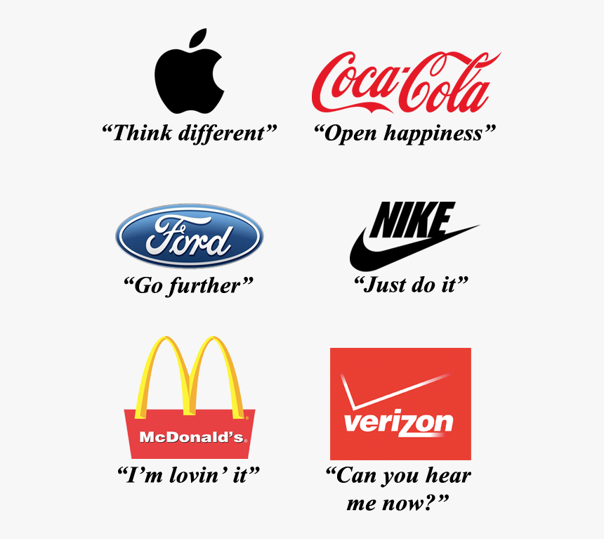 Tagline Examples Of Big Companies - Company Taglines, HD Png Download, Free Download