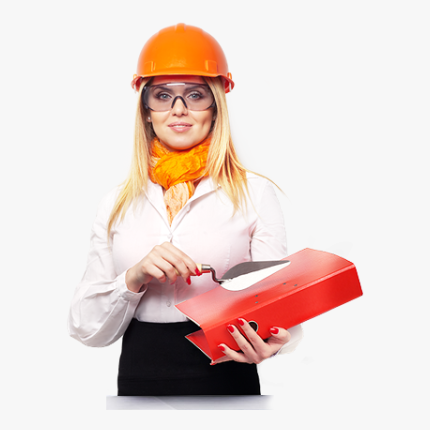 Industrial Worker Png Free Download - Engineer Woman Png, Transparent Png, Free Download