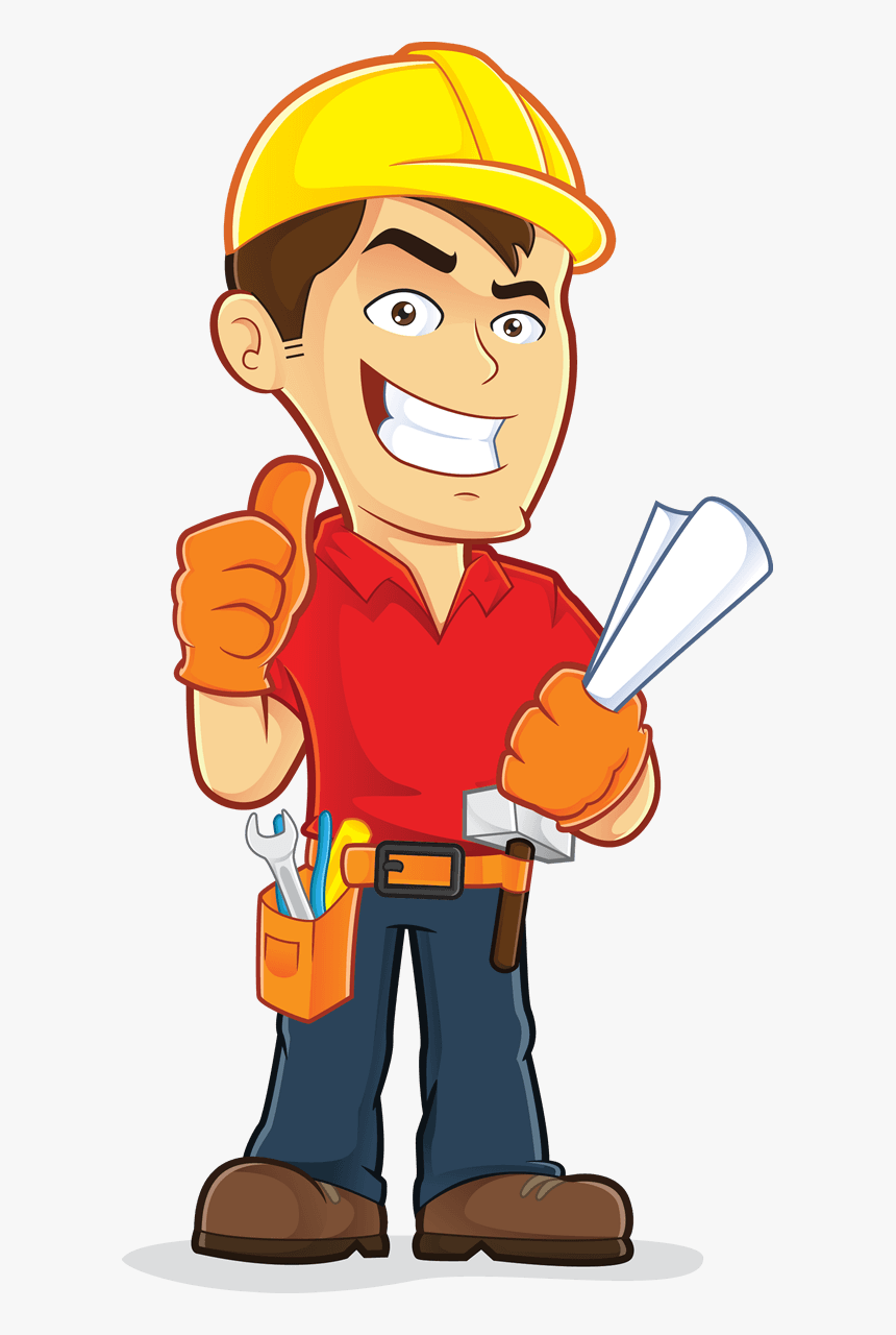 Handyman Cartoon, HD Png Download, Free Download