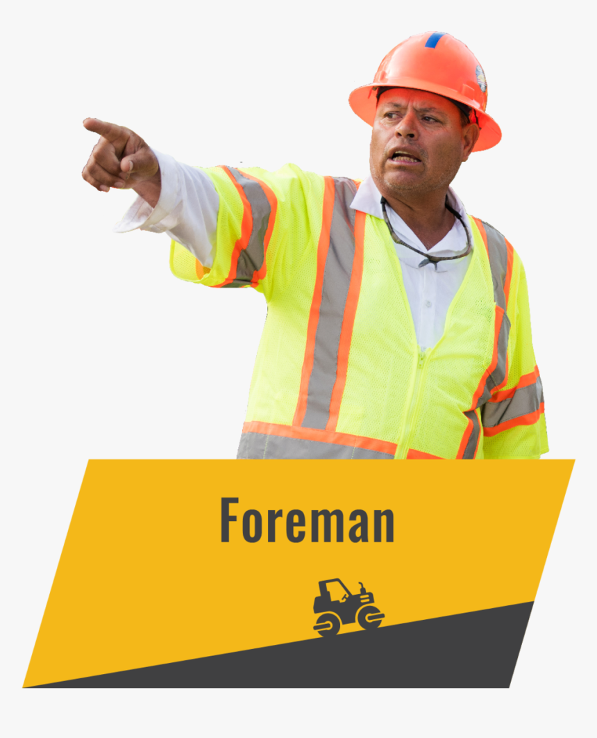 Foreman In Asphalt - Hard Hat, HD Png Download, Free Download