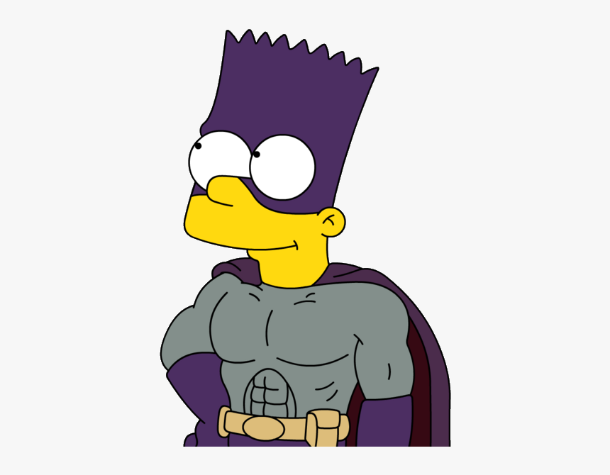 Clip Art Imagens Do Bart Simpson - Bartman Simpson, HD Png Download, Free Download