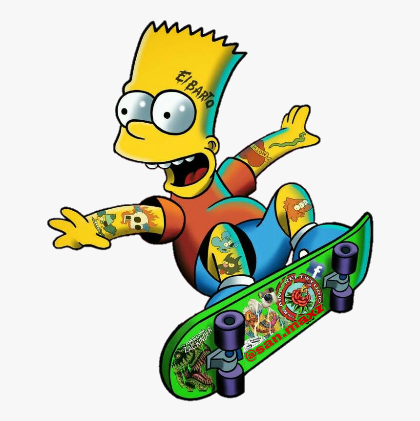 Bart Simpson - Bart Simpson El Barto, HD Png Download, Free Download