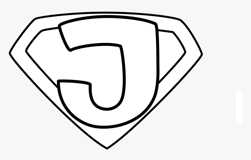 Superman, Jesus, Christianity, Hero, Fun - Super Hero Clipart Black And White, HD Png Download, Free Download