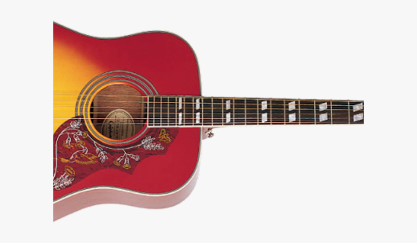 Acoustic Guitar Png Transparent Images - Epiphone Hummingbird Acoustic Guitar, Png Download, Free Download