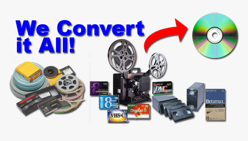 Anniversary Gifts - Video Transfer Png, Transparent Png, Free Download