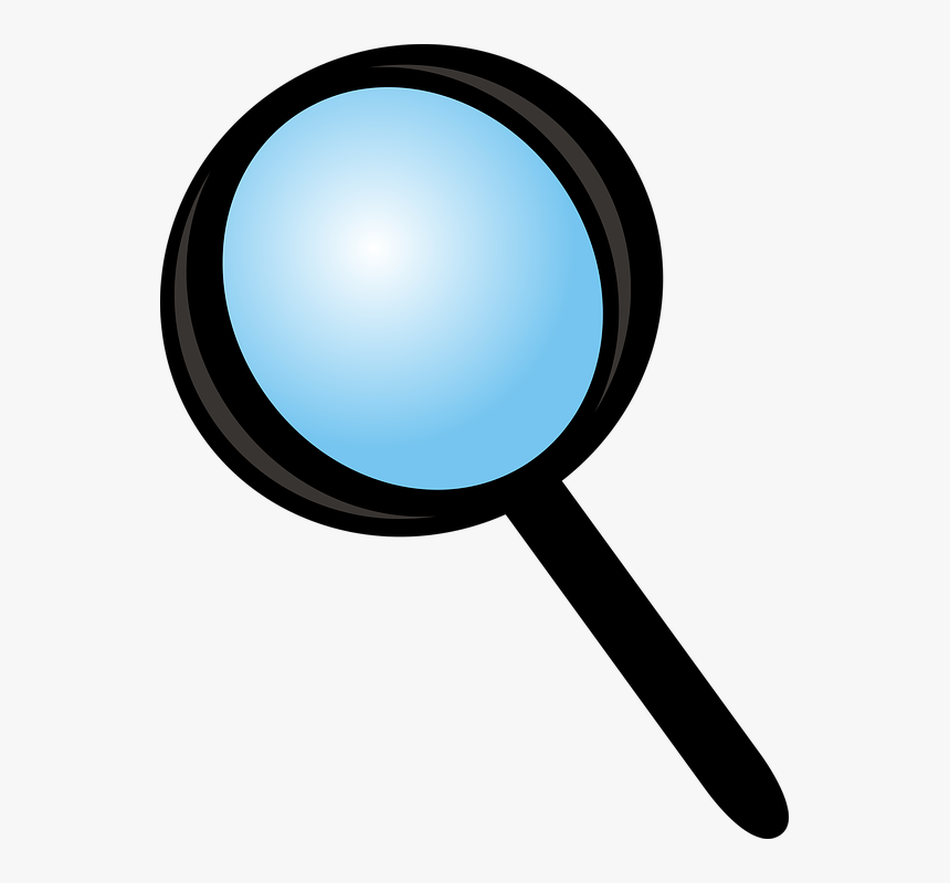 Magnifier, Glass, Zoom, No Background, Lens, Instrument - Circle, HD Png Download, Free Download