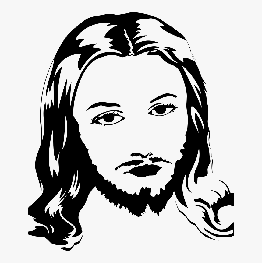 Jesus Face Silhouette Png Choose From Over A Million Free Vectors