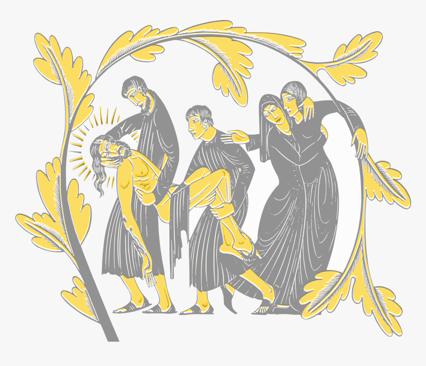 Jesus Christ Disembodied - Eric Gill Engravings Four Gospels, HD Png Download, Free Download