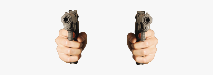 Discord Hand With Gun, HD Png Download - kindpng