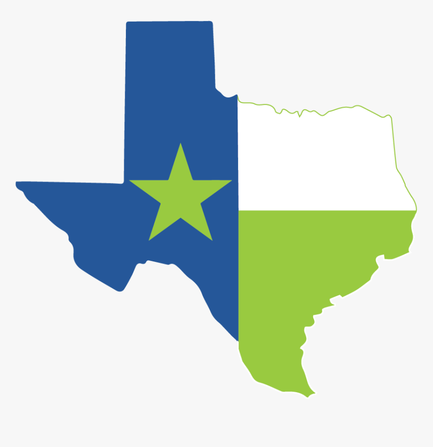 Texas Flag State Shape, HD Png Download, Free Download