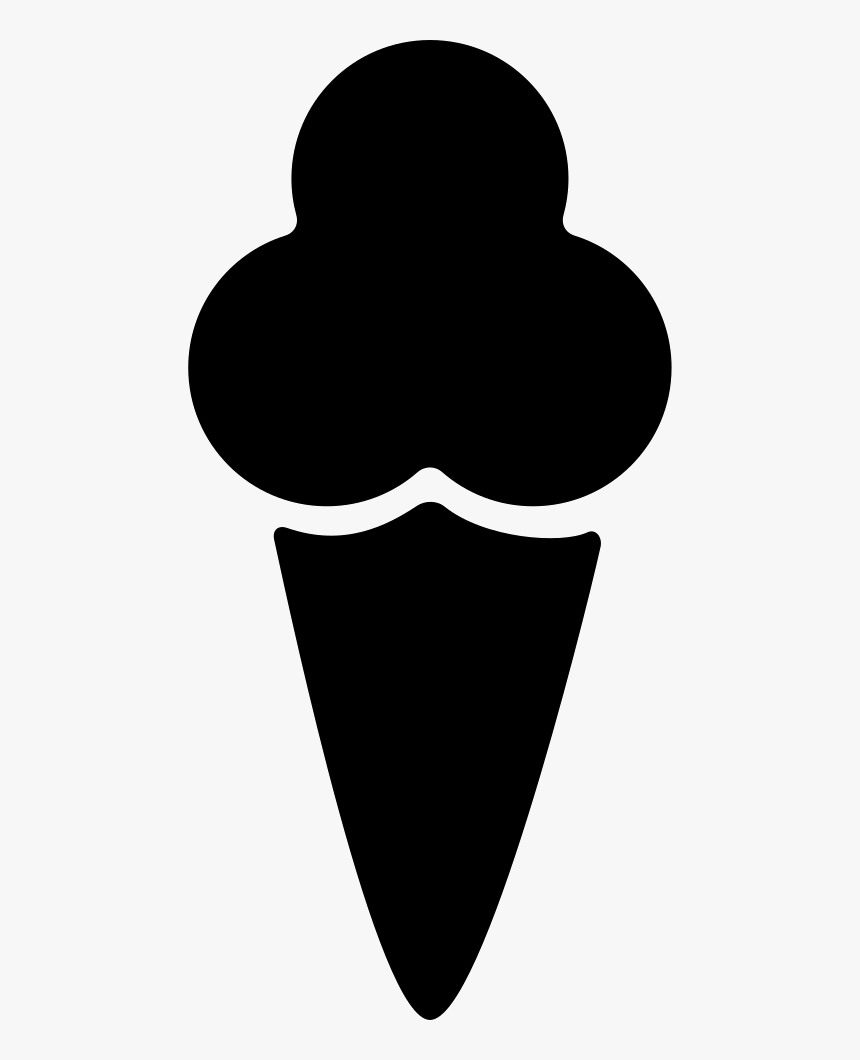 Cone Shape Png - Ice Cream Cone Icon Png, Transparent Png, Free Download