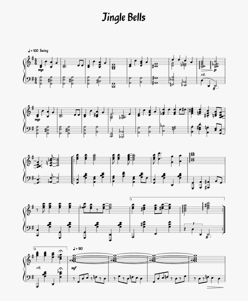 La Vie En Rose Piano Notes, HD Png Download, Free Download