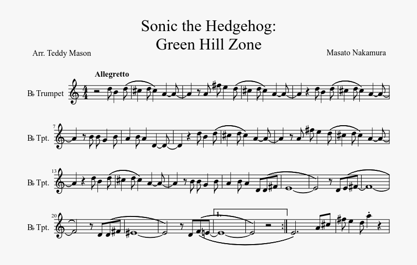 Sonic The Hedgehog - Kirchentonarten, HD Png Download, Free Download