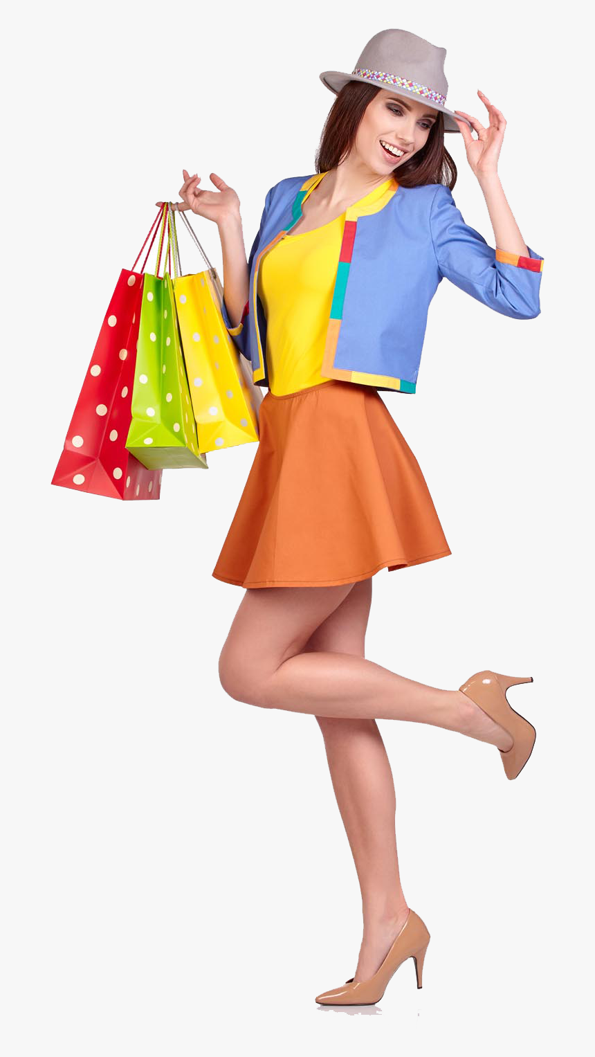 Women Shopping Girls Png , Transparent Cartoons - Fashion Shopping Images Png, Png Download, Free Download