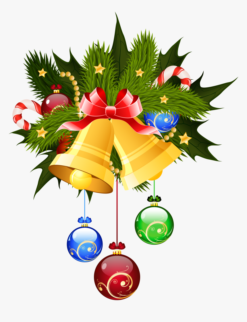 Christmas Jingle Bell Clip Art - Christmas Bell Images Png, Transparent Png, Free Download