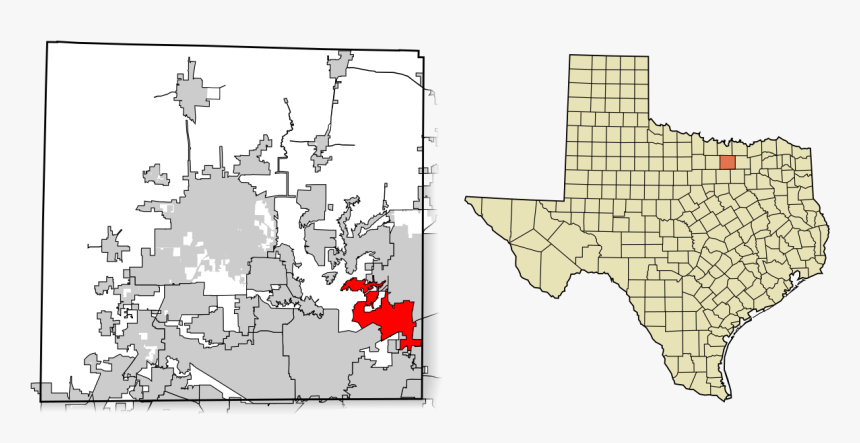 Little Elm Texas Map, HD Png Download, Free Download