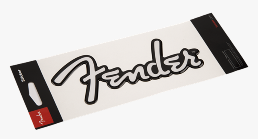 Fender Logo 3d Sticker - Fender, HD Png Download, Free Download