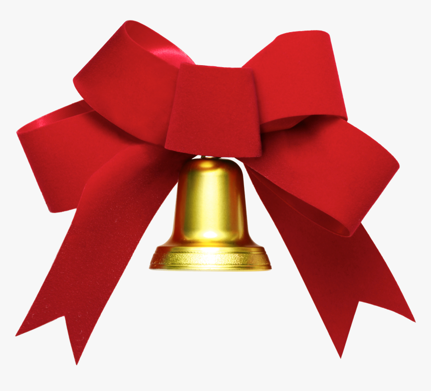 Jingle Bells Transparent Background - Ribbon Bell Transparent, HD Png Download, Free Download