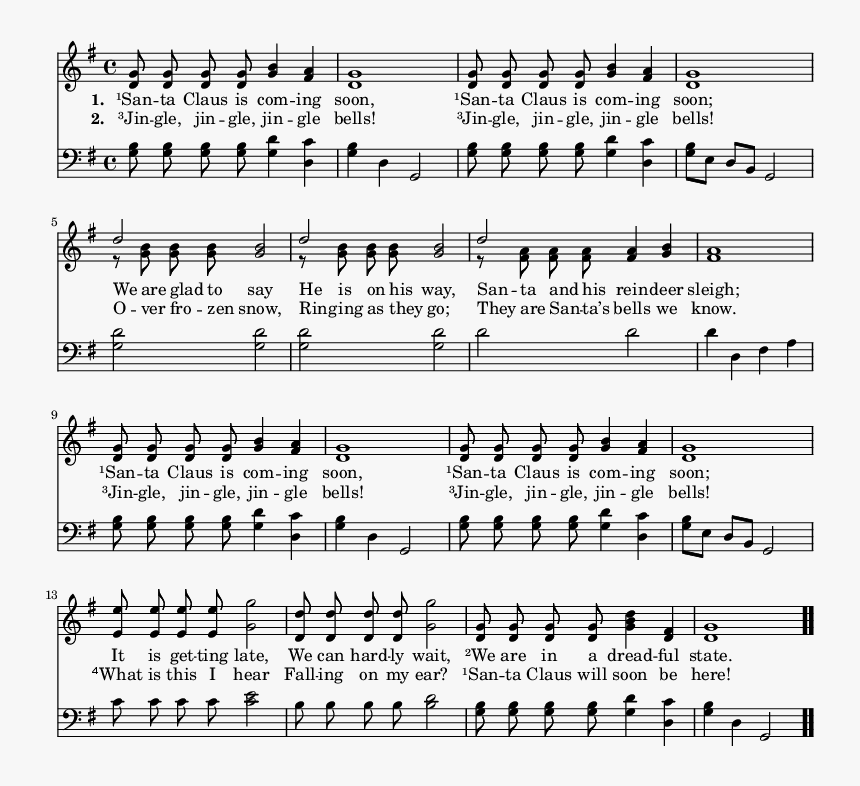 Elative C - Sheet Music, HD Png Download, Free Download