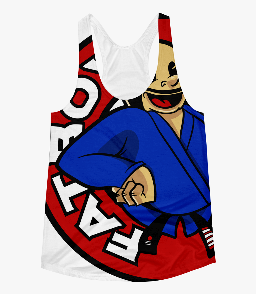 Fat Guy On Rashguard - Fatty Jiu Jitsu, HD Png Download, Free Download