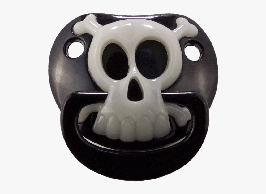 Baby Pacifier With Skulls, HD Png Download, Free Download