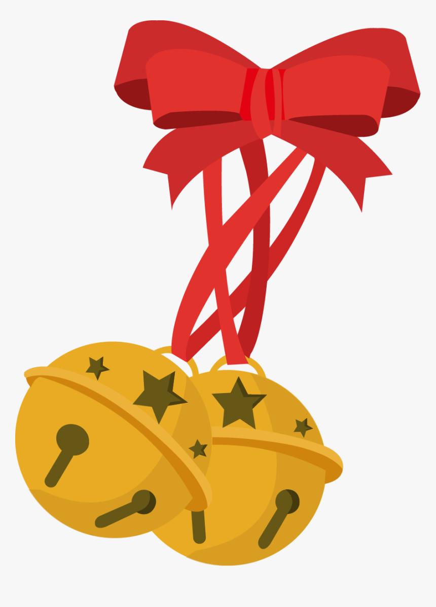 Christmas Jingle Bells Euclidean Vector - Christmas Day, HD Png Download, Free Download