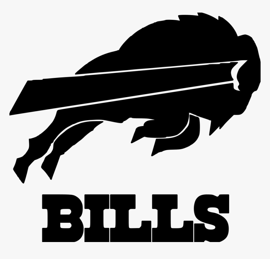 Buffalo Bills Logo Black And White , Png Download - Nfl Buffalo Bills Logo, Transparent Png, Free Download