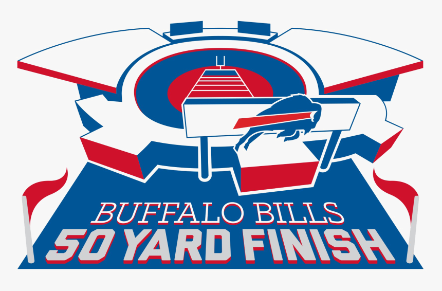 Buffalo Bills 50 Yard Finish, HD Png Download, Free Download