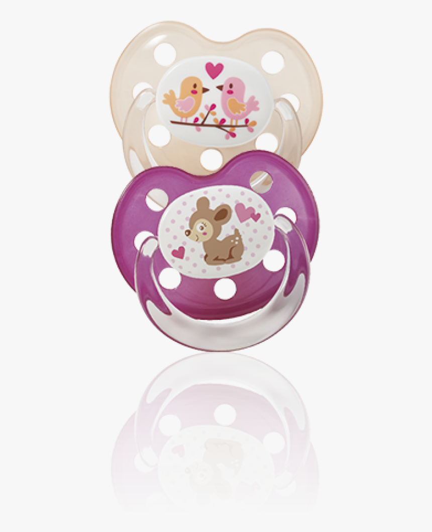 Baby Nova Silicon Orthodontic Pacifier Deco 2 Pcs Size - Pacifier, HD Png Download, Free Download