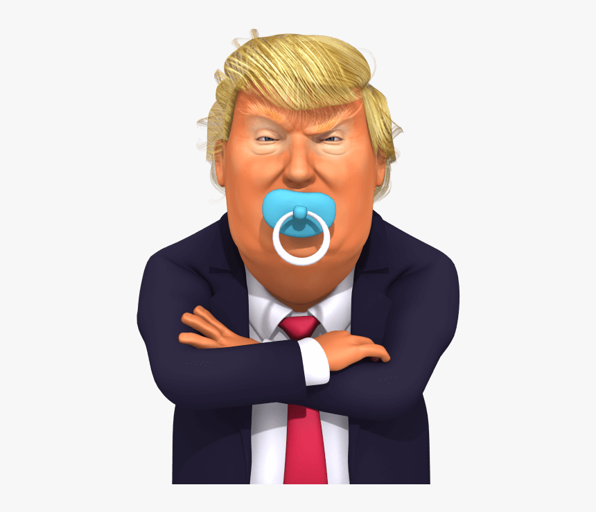 Trump With Pacifier - Fortnite Gifs Billy Bounce, HD Png Download, Free Download