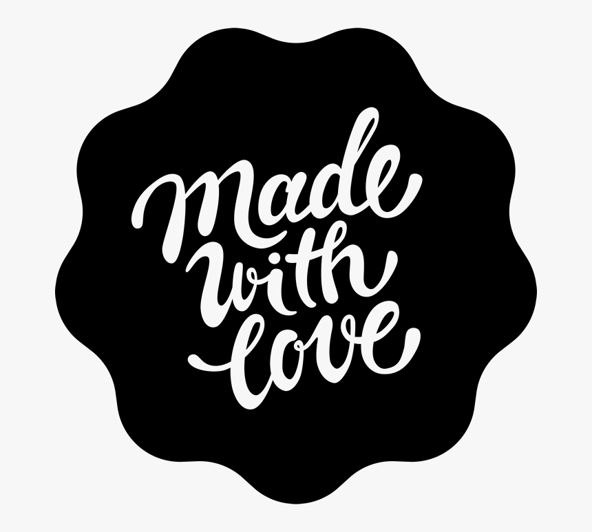 Made With Love Transparent, HD Png Download, Free Download