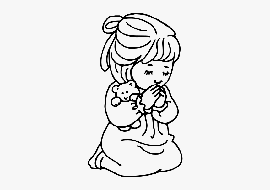 Free Child Download Clip - Pray Clip Art, HD Png Download, Free Download