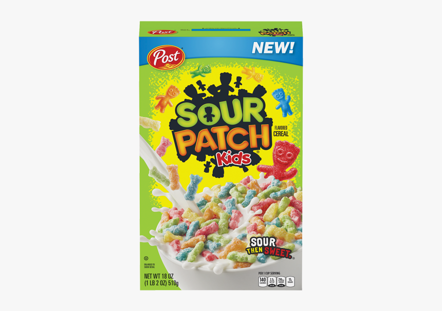 Box Of Sour Patch Kids Cereal, HD Png Download, Free Download