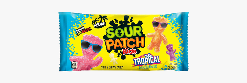 Sour Patch Kids Tropical 2oz, HD Png Download, Free Download