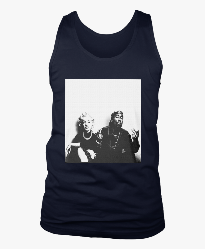 Tupac Shakur & Marilyn Monroe T-shirt, HD Png Download, Free Download