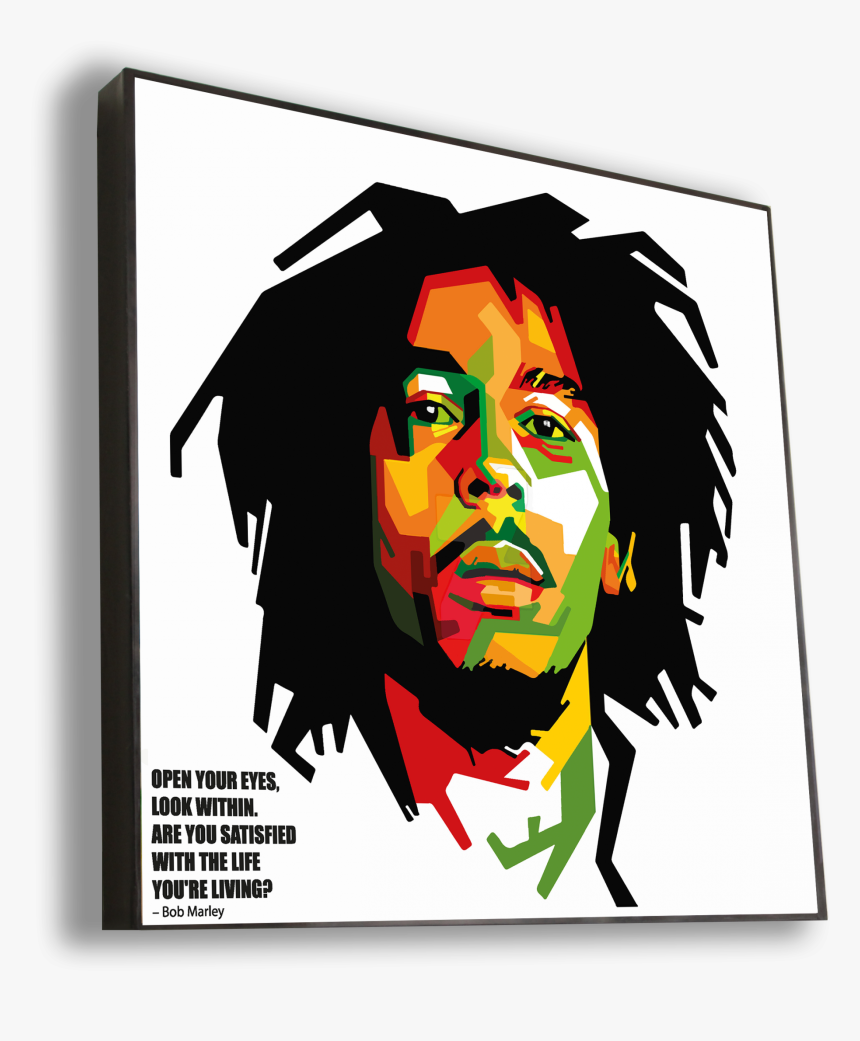 Drawing Celebrities Pop Art Huge Freebie Download - Bob Marley, HD Png ...