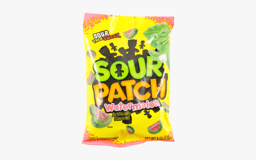 Sour Patch Kids Watermelon Png, Transparent Png, Free Download