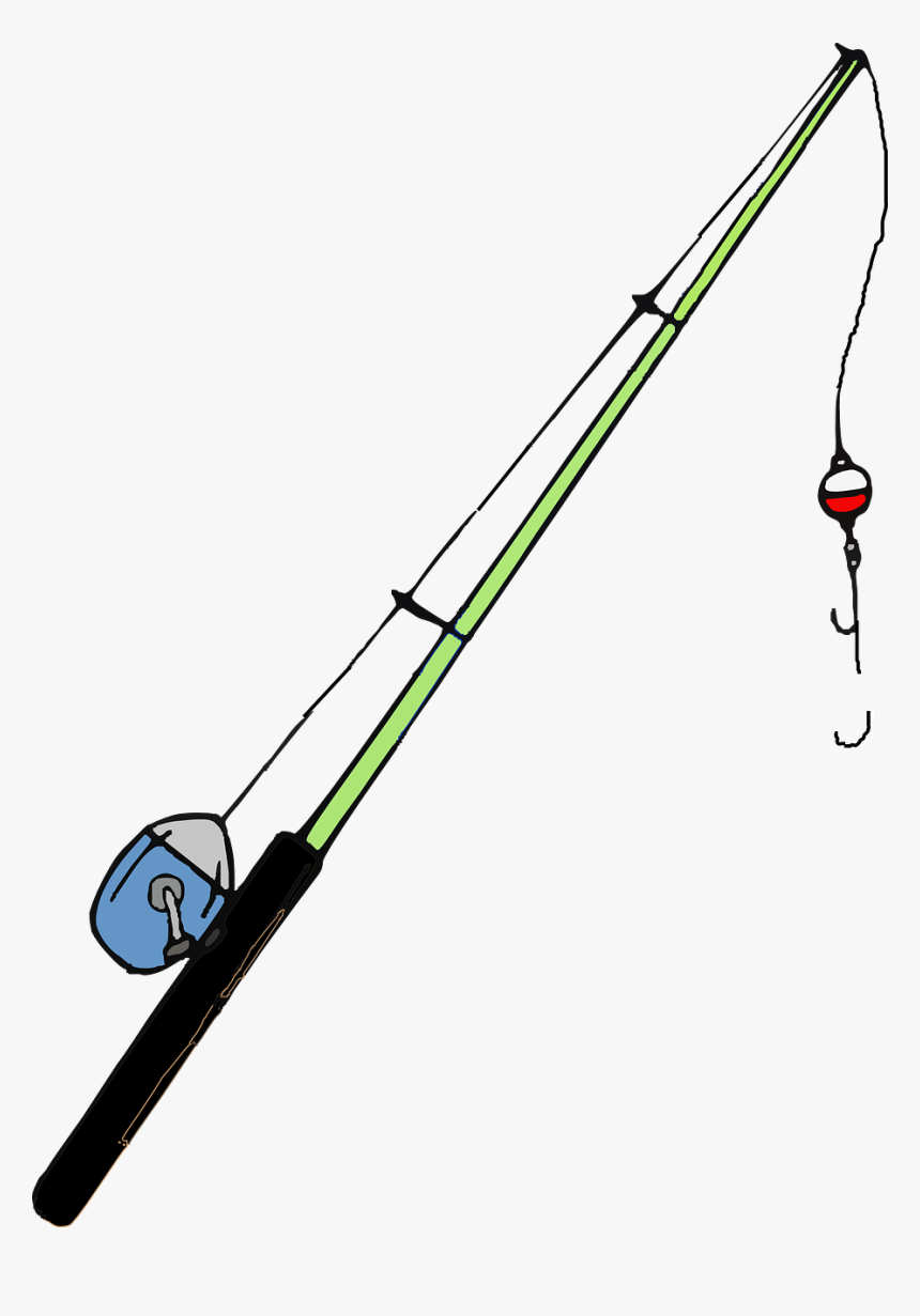 Fishing Pole Clipart Png, Transparent Png, Free Download