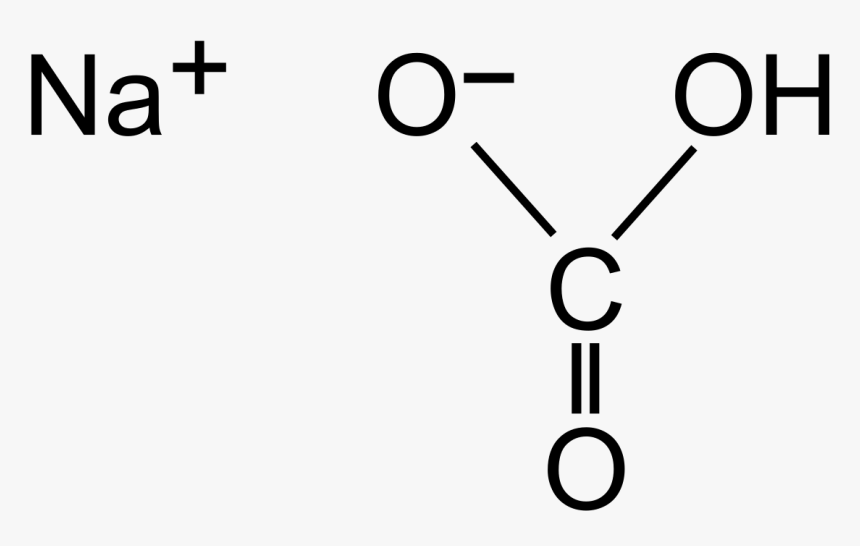 Sodium Bicarbonate Structure, HD Png Download, Free Download