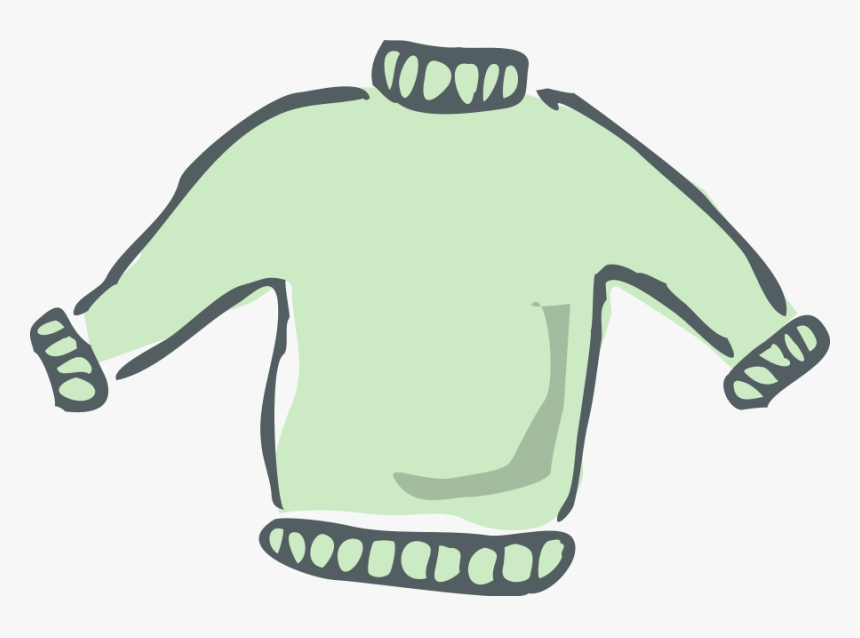Clothing Sweater Top Clip Art - Clipart Clothes, HD Png Download, Free Download