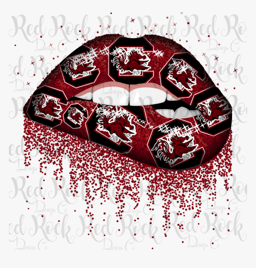 Transparent Gamecocks Png - Georgia Bulldog Lips, Png Download, Free Download